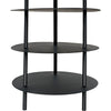 Noir Gautama Shelf, Black Metal - Industrial Steel, 29" W