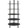 Noir Gautama Shelf, Black Metal - Industrial Steel, 29" W