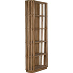 Noir Small Opal Bookcase, Teak, 34" W