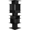 Noir Pisa Shelf, Black Steel, 25" W