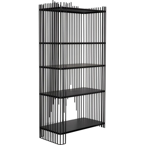 Primary vendor image of Noir Mila Bookcase - Industrial Steel, 36" W