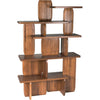 Noir Kilimanjaro Bookcase - Walnut, 58" W