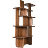 Noir Kilimanjaro Bookcase - Walnut, 58" W