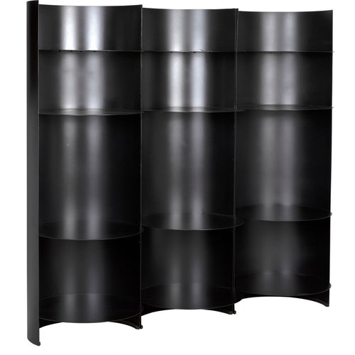 Primary vendor image of Noir Fassbender Bookcase Set of 3 - Industrial Steel, 74" W