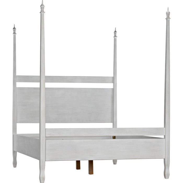 Primary vendor image of Noir Venice Bed, Queen, White Wash - Mahogany