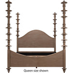 Noir Ferrett Bed, Cal-King, Weathered - Mahogany