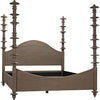 Primary vendor image of Noir Ferrett Bed, Cal-King, Weathered - Mahogany