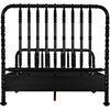 Noir Bachelor Bed, Queen, Hand Rubbed Black - Mahogany