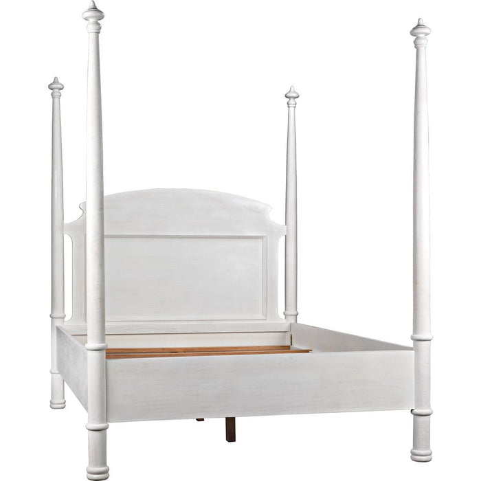 Primary vendor image of Noir New Douglas Bed, Queen, White Washed - Mahogany