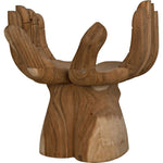 Noir Le Main Chair - Teak, 30" W