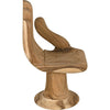 Noir Buddha Chair, Teak, 24.5" W