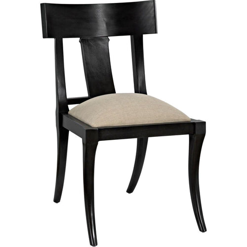 Primary vendor image of Noir Athena Dining Side Chair, Pale - Mahogany, 21" W