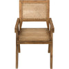 Noir Jude Dining Chair w/ Caning, Teak, 21" W