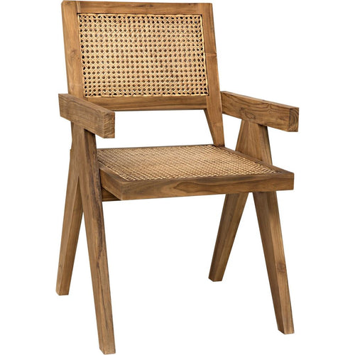 Primary vendor image of Noir Jude Dining Chair w/ Caning, Teak, 21" W