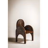 Noir Mars Chair, Dark Walnut w/ Details, 25.5" W