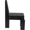 Noir Murry Dining Chair - Mahogany, 18" W