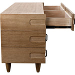 Noir David Sideboard, Washed Walnut, 64" W