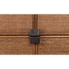 Noir Bourgeois Sideboard, Walnut & Steel, 66" W