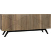 Primary vendor image of Noir Illusion Sideboard w/ Steel Base, Bleached Walnut, 78" W