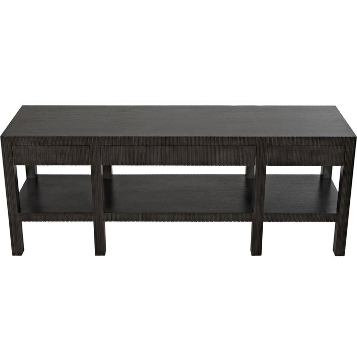 Noir Conrad Console, Pale - Mahogany & Veneer, 81" W