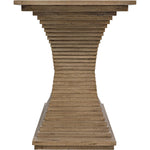 Noir Cambio Console, Bleached Walnut, 72" W