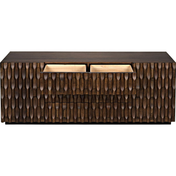 Noir Alameda Sideboard, Large, Dark Walnut, 81.5" W