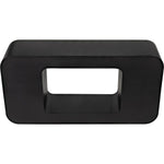 Noir Shylock Console, Black Steel, 60" W