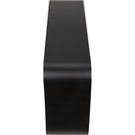 Noir Shylock Console, Black Steel, 60" W