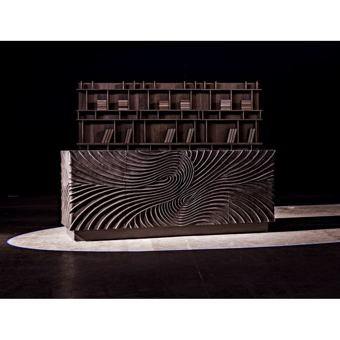 Noir Cavalier Sideboard, Pale - Mahogany & Veneer, 80" W