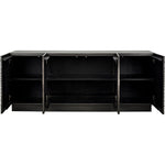 Noir Cavalier Sideboard, Pale - Mahogany & Veneer, 80" W