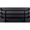 Noir Kyoto Console, Black Steel, 74" W