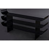 Noir Kyoto Console, Black Steel, 74" W