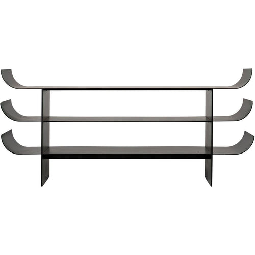 Primary vendor image of Noir Kyoto Console, Black Steel, 74" W