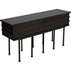 Noir Oliver Console, Ebony Walnut, 60" W