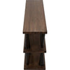 Noir Mood Console, Ebony & Dark Walnut, 60" W