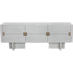 Noir Amidala Sideboard, White Wash - Mahogany, 80" W
