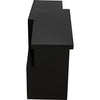 Noir Jazz Console, Black Steel, 48" W