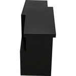 Noir Jazz Console, Black Steel, 48" W
