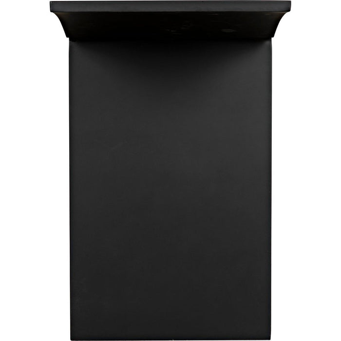 Noir Truss Console, Black Metal - Industrial Steel, 78" W