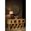 Noir Jean-Michel Sideboard, Dark Walnut w/ Mirror, 60" W