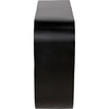 Noir Ponte Console, Black Steel, 48" W