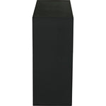 Noir Maximus Console/Side Table, Black Steel, 35" W