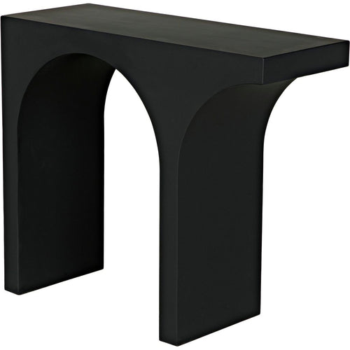 Primary vendor image of Noir Maximus Console/Side Table, Black Steel, 35" W