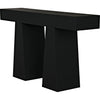 Noir Wendell Console - Industrial Steel, 52" W