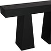 Noir Wendell Console - Industrial Steel, 52" W