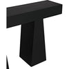 Noir Wendell Console - Industrial Steel, 52" W