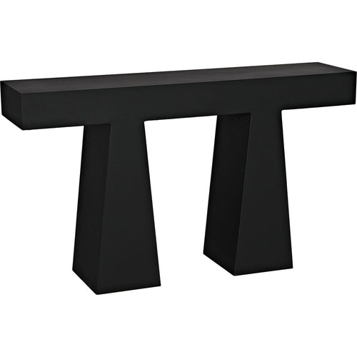 Primary vendor image of Noir Wendell Console - Industrial Steel, 52" W