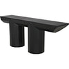 Noir Los Altos Console - Industrial Steel, 76" W