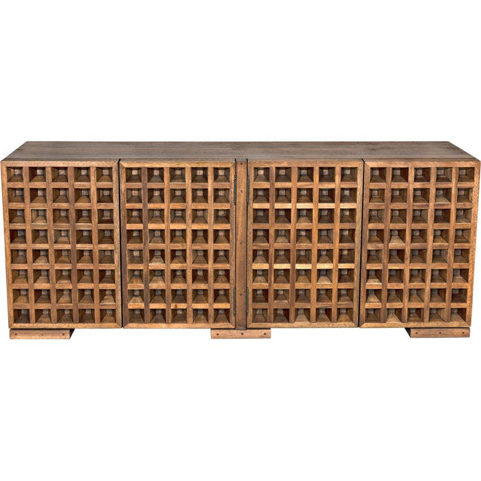 Noir Nuala Sideboard - Walnut, 77.5" W