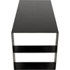 Noir Black Steel Desk, 60" W